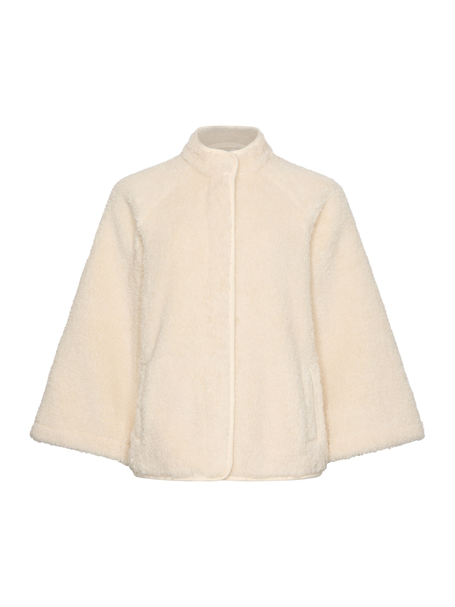 Pastunette fleece vestje in beige - Afbeelding 3