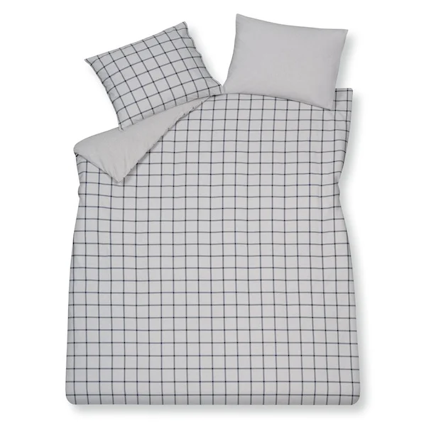 Vandyck dekbedovertrek Dundee blue ink - flanel - Afbeelding 3